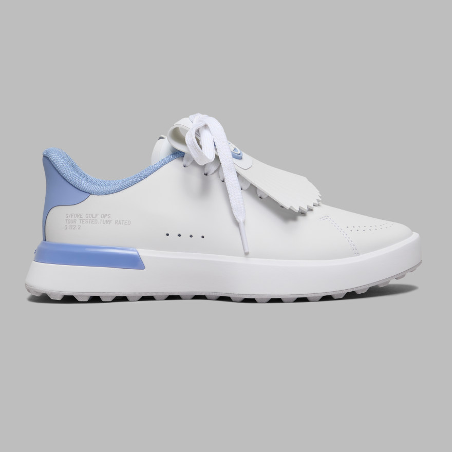 WOMEN'S G.112 KILTIE GOLF SHOE in SNOW / WILLOW - Alternate Image 6