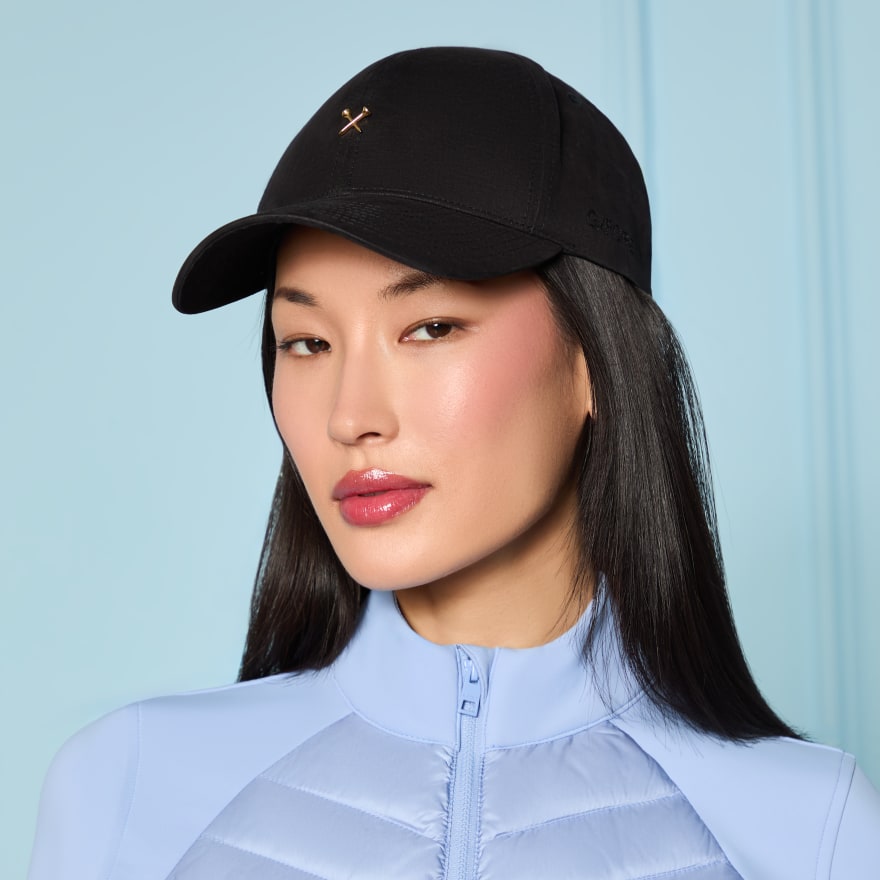 METAL TEES WAXED COTTON LOW PROFILE HAT in Onyx - Alternate Image 2