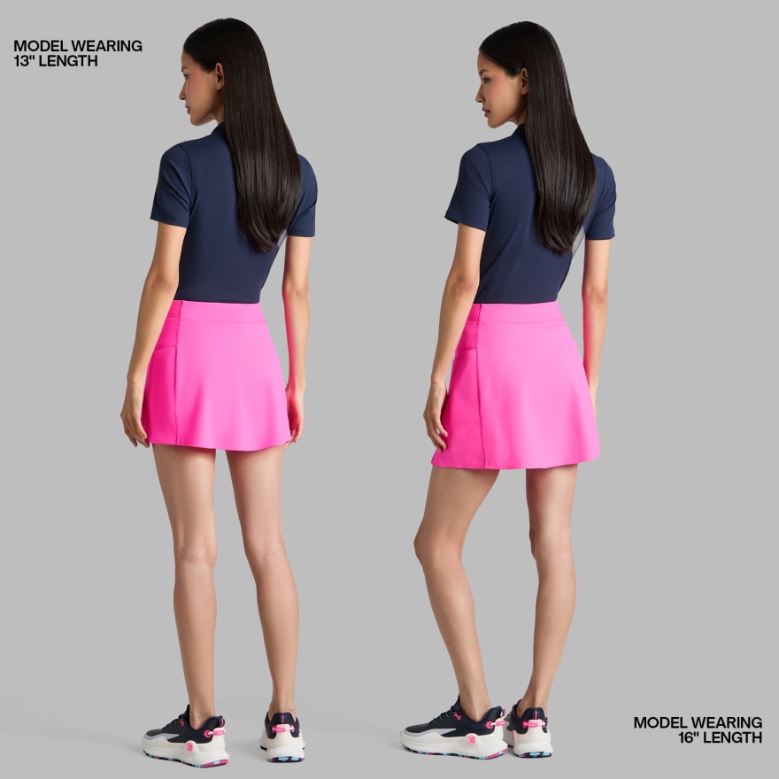 KNOCKOUT A-LINE SKORT in KNOCKOUT PINK - Alternate Image 3