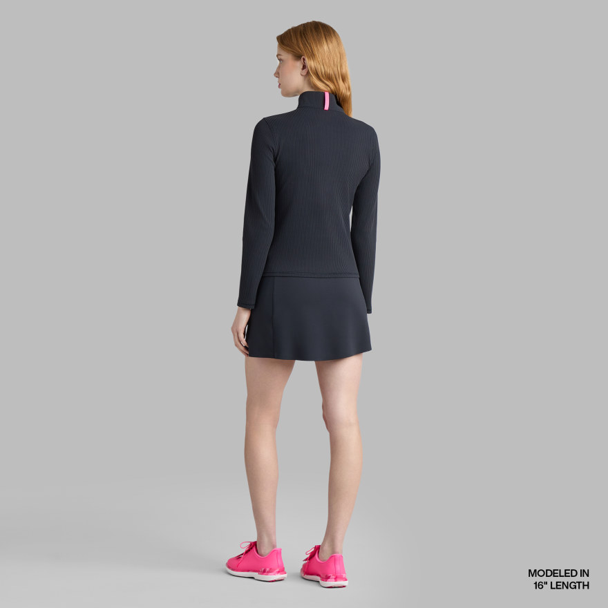 KNOCKOUT A-LINE SKORT in Onyx - Alternate Image 3