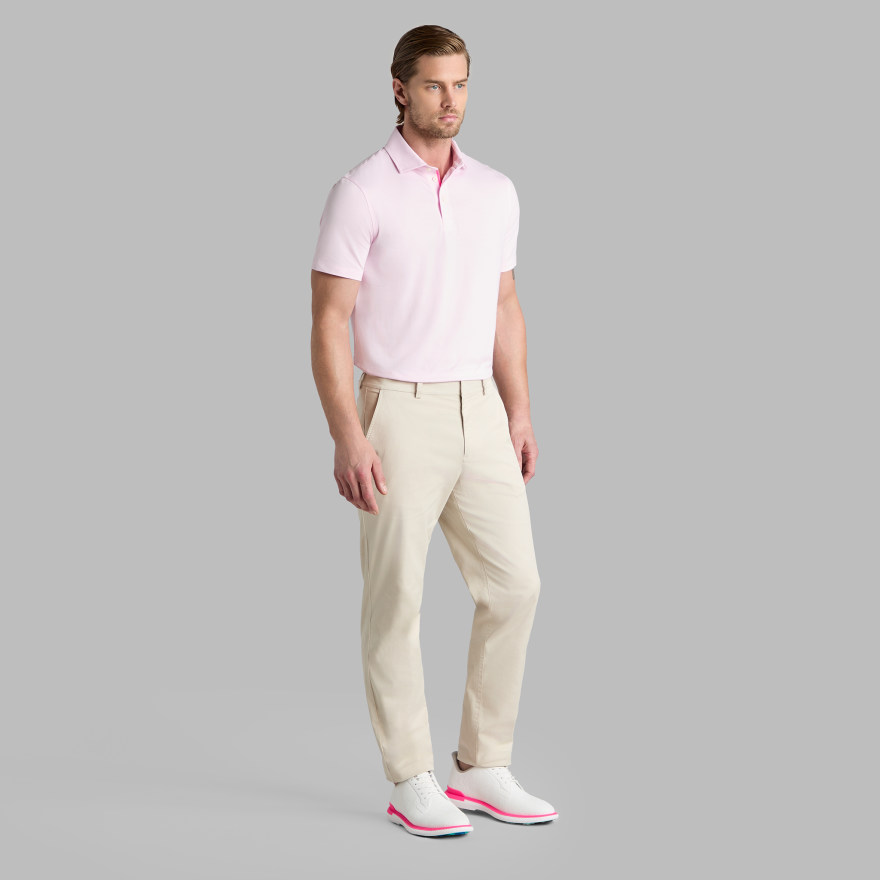ALL PLAY COTTON STRETCH STRAIGHT LEG TROUSER in PUMICE - Alternate Image 2