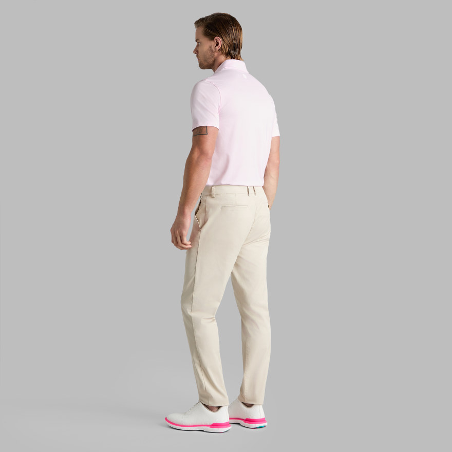 ALL PLAY COTTON STRETCH STRAIGHT LEG TROUSER in PUMICE - Alternate Image 3
