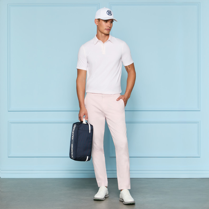 ALL PLAY COTTON STRETCH STRAIGHT LEG TROUSER in Shell - Alternate Image 1