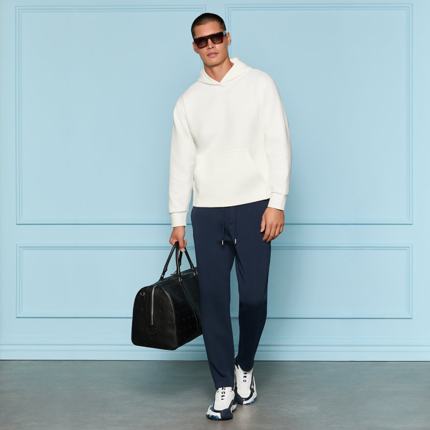 LTD RELEASE COTTON BLEND SCUBA PANT in Twilight - Alternate Image 1