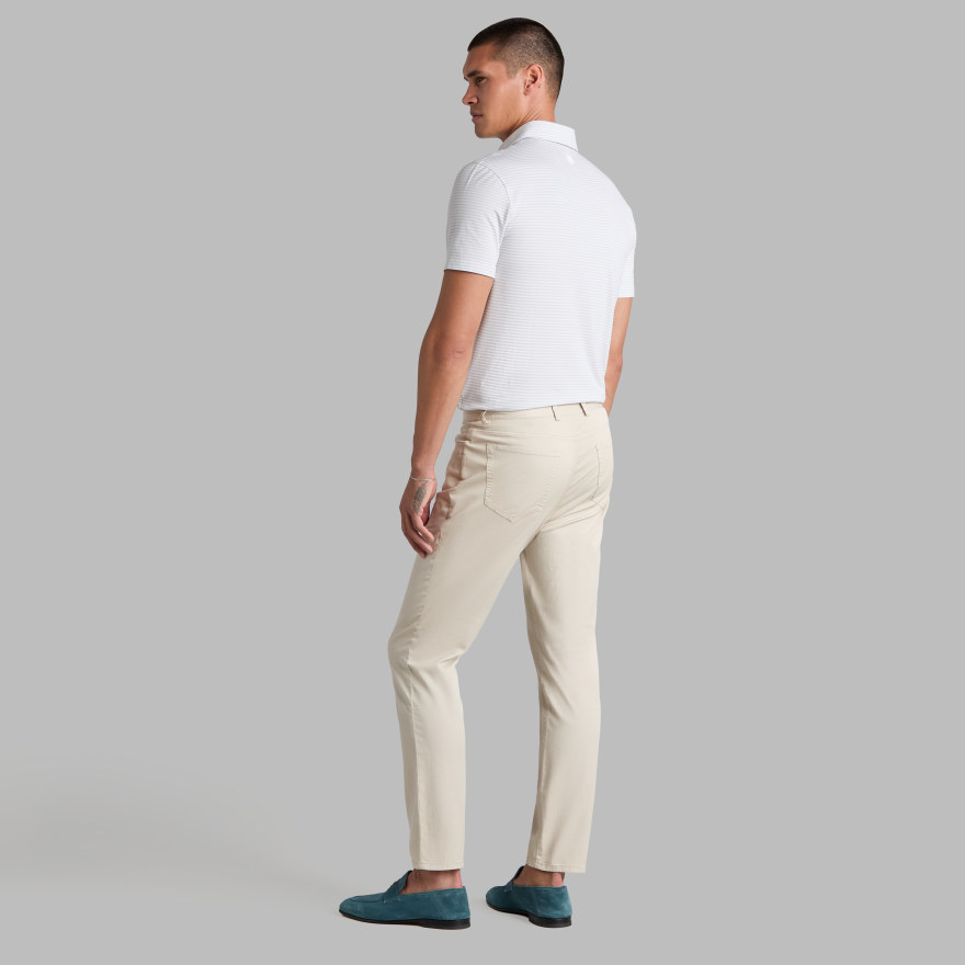 ALL PLAY COTTON STRETCH 5 POCKET STRAIGHT LEG PANT in PUMICE - Alternate Image 3