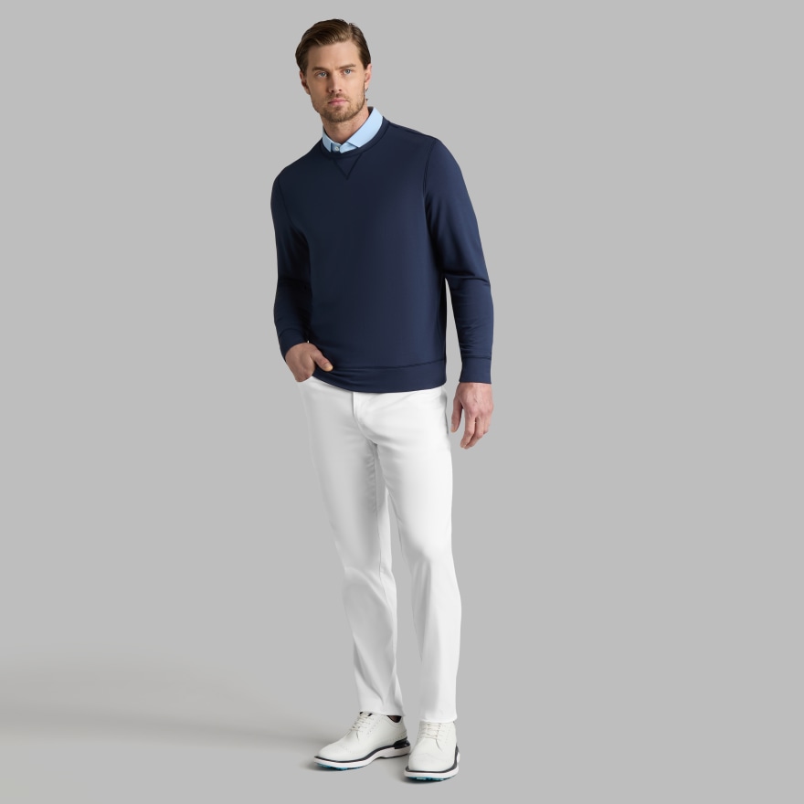 ALL PLAY COTTON STRETCH 5 POCKET STRAIGHT LEG TROUSER in Snow - Alternate Image 2