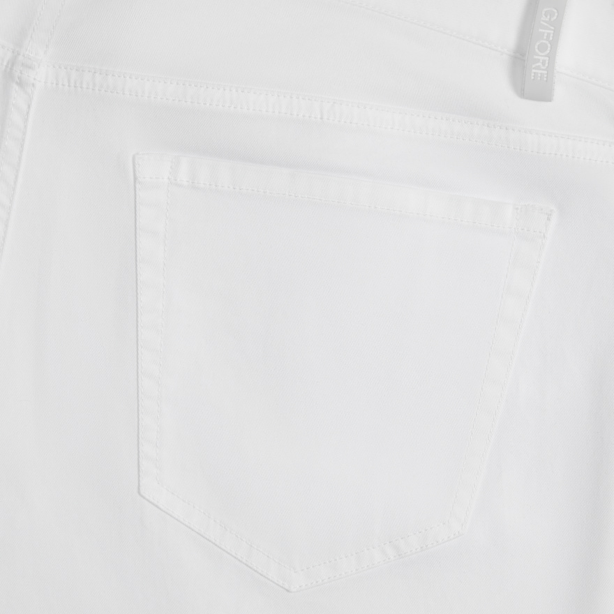 ALL PLAY COTTON STRETCH 5 POCKET STRAIGHT LEG TROUSER in Snow - Alternate Image 4