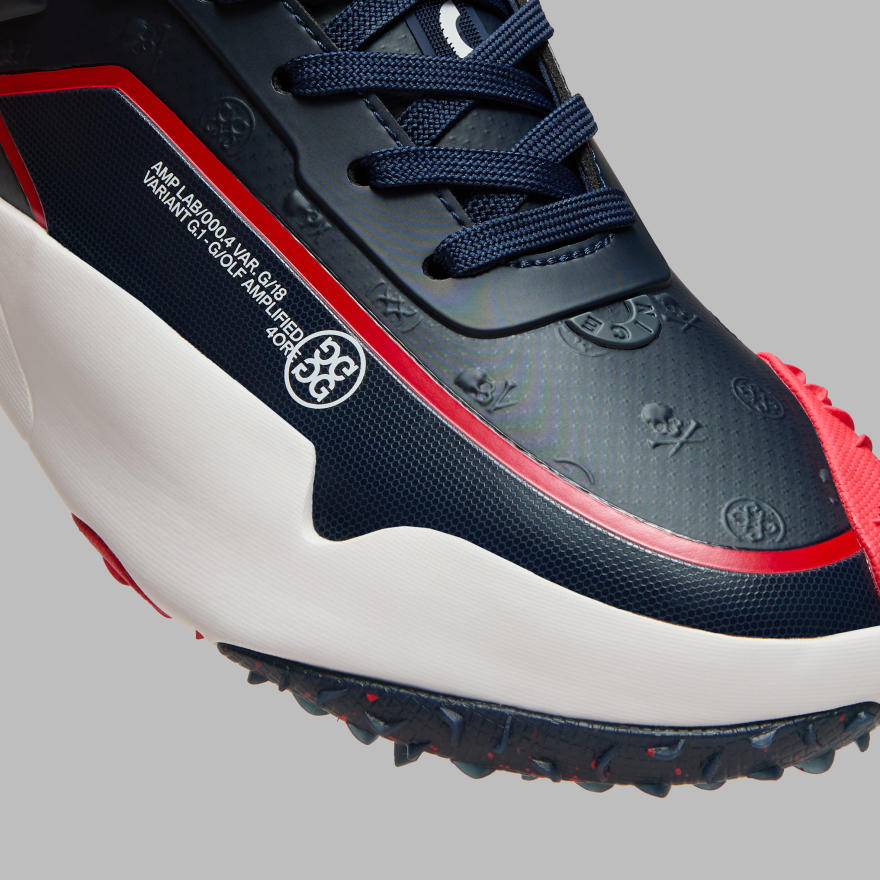 MEN'S G/18 EMBOSSED SKULL & TEES GOLF SHOE | MEN'S GOLF SHOES | G/FORE