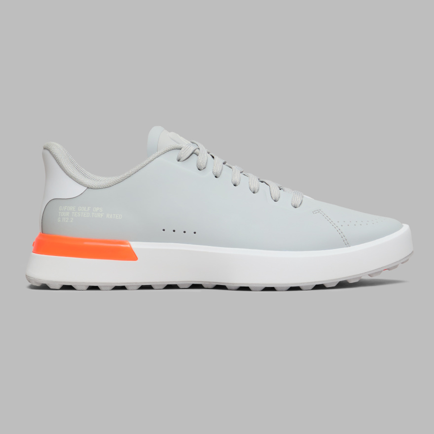 MEN'S G.112 GOLF SHOE in NIMBUS / SHOCKING ORANGE - Alternate Image 2