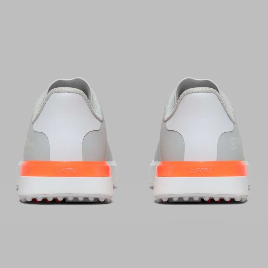 MEN'S G.112 GOLF SHOE in NIMBUS / SHOCKING ORANGE - Alternate Image 4