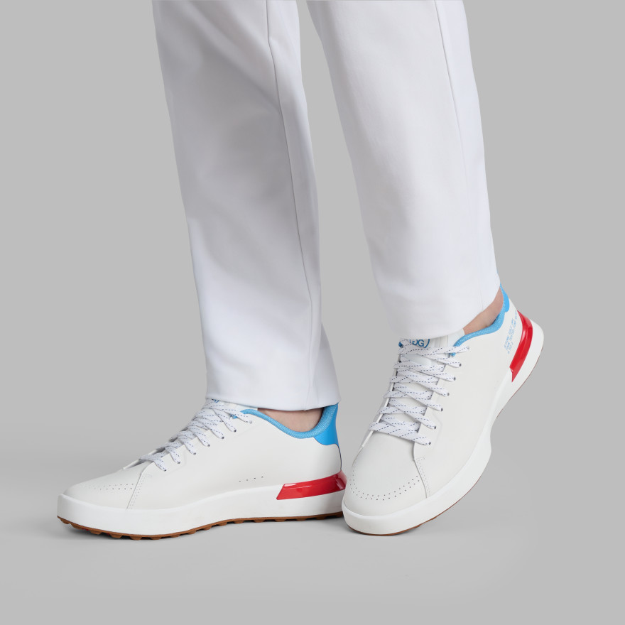 MEN'S LTD RELEASE G.112 CIRCLE G GOLF SHOE in SNOW / AZUL - Alternate Image 5