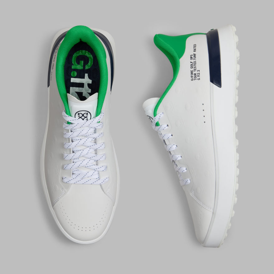 G/FORE MENS G.112 ゴルフシューズ MEN'S G.112 EMBOSSED SKULL & TEES GOLF SHOE | MEN'S GOLF SHOES | G