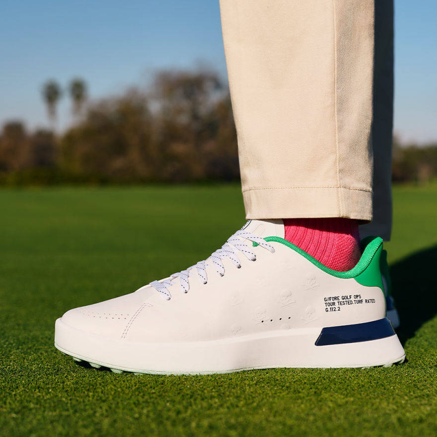MEN'S G.112 EMBOSSED SKULL & TEES GOLF SHOE | MEN'S GOLF SHOES | G