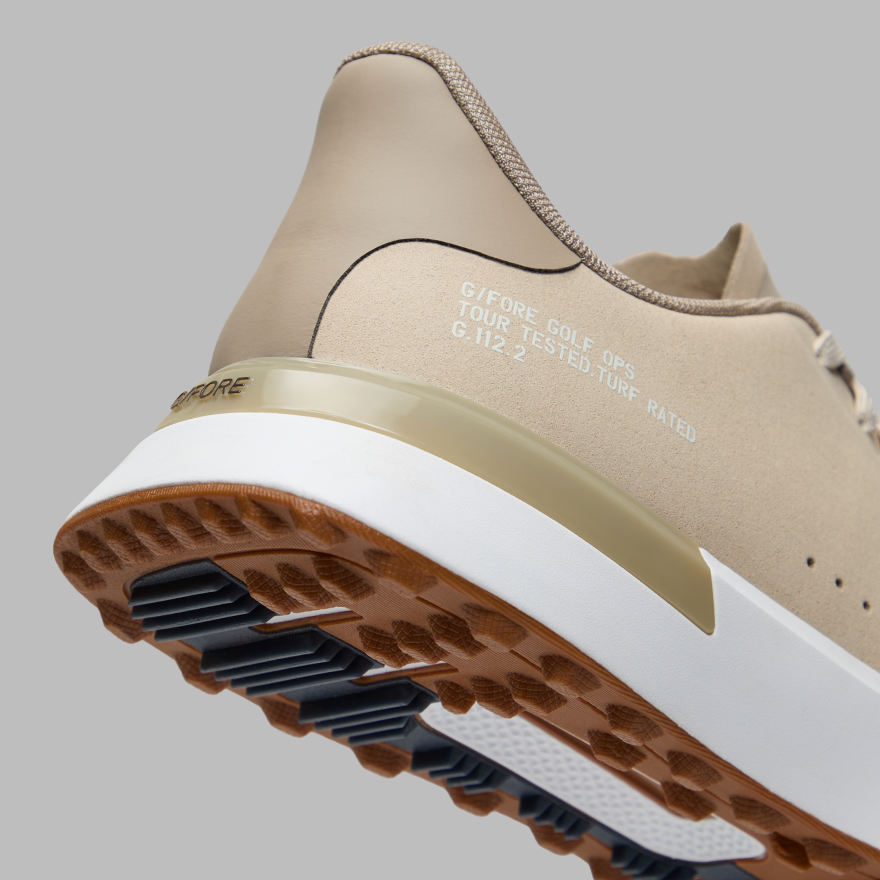 MEN'S G.112 SUEDE GOLF SHOE in PUMICE / DUNE - Alternate Image 1