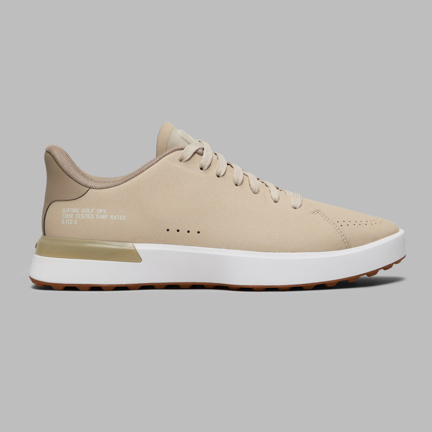 MEN'S G.112 SUEDE GOLF SHOE in PUMICE / DUNE - Alternate Image 2