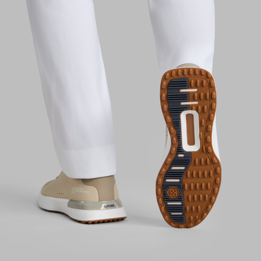 MEN'S G.112 SUEDE GOLF SHOE in PUMICE / DUNE - Alternate Image 5