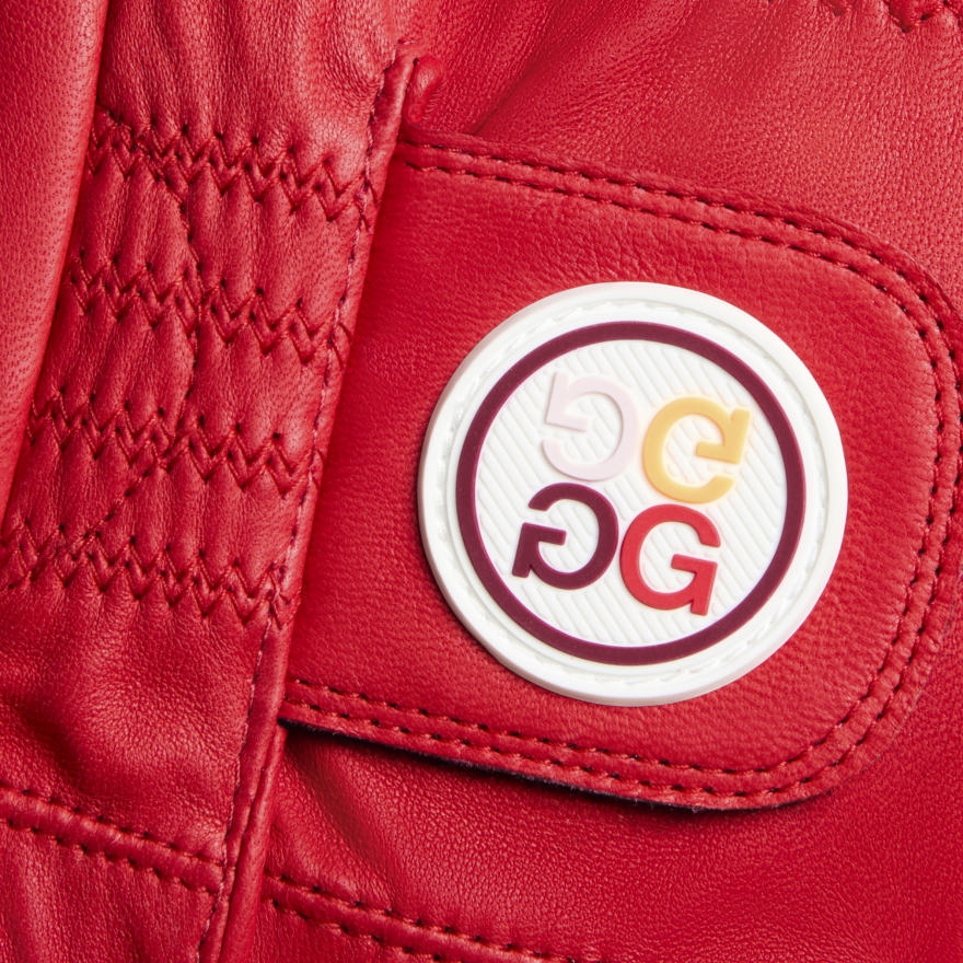 MEN'S SIGNATURE GOLF GLOVE in Lava - Alternate Image 1