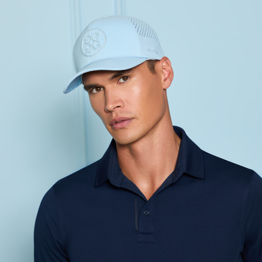 CIRCLE G'S PERFORATED DELTA HAT in BAJA - Alternate Image 2