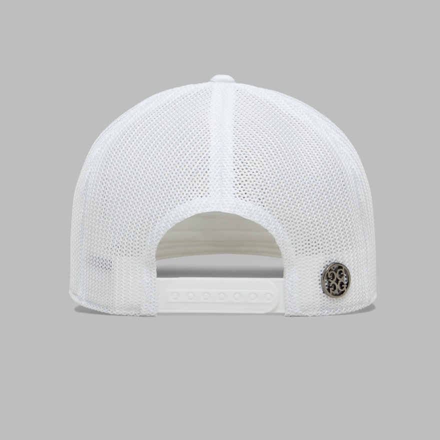 LTD RELEASE POPS TRUCKER HAT in Snow / Clover - Alternate Image 4