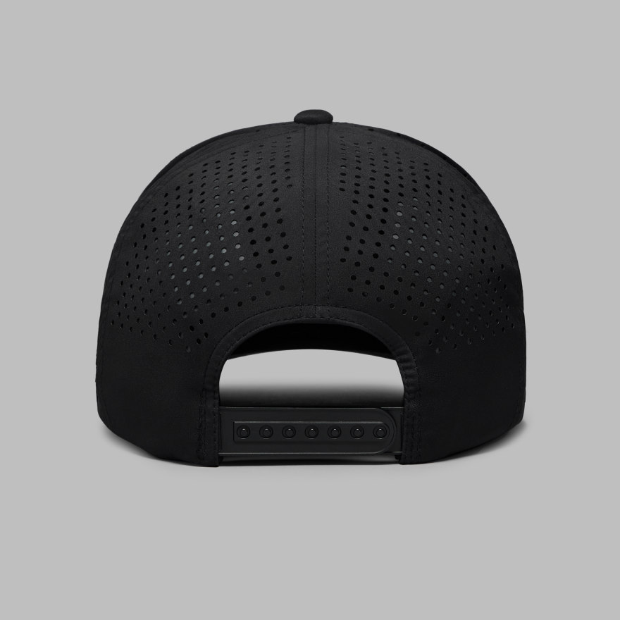 LTD RELEASE COUNTRY CLUB MISFIT PERFORATED DELTA HAT in ONYX / ELECTRIC - Alternate Image 4