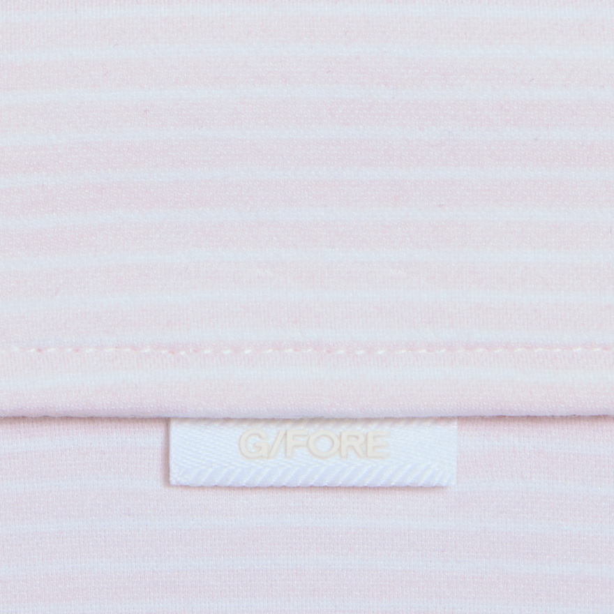 LTD RELEASE LUXE COTTON BLEND SHIRT in BLUSH/SNOW - Alternate Image 5