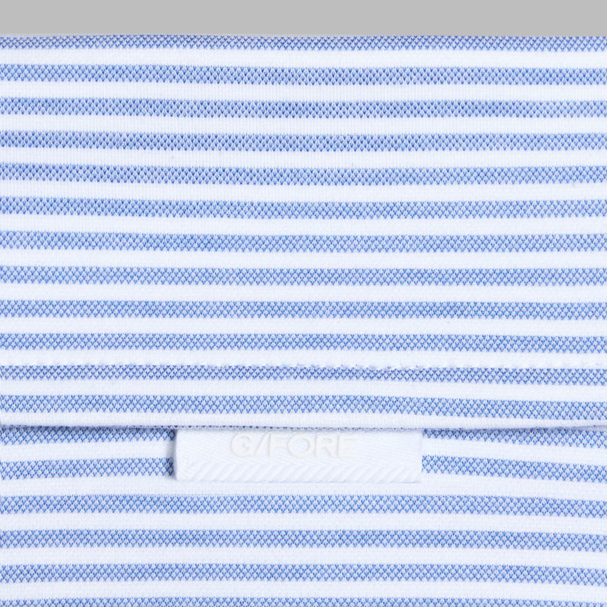 LTD RELEASE LUXE COTTON BLEND SHIRT in SNOW / LISBON - Alternate Image 5