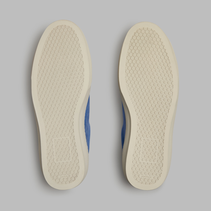 MEN'S ENDEAVOUR SLIP ON LEATHER SNEAKER in Azul - Alternate Image 3