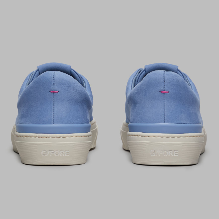 MEN'S ENDEAVOUR SLIP ON LEATHER SNEAKER in Azul - Alternate Image 4