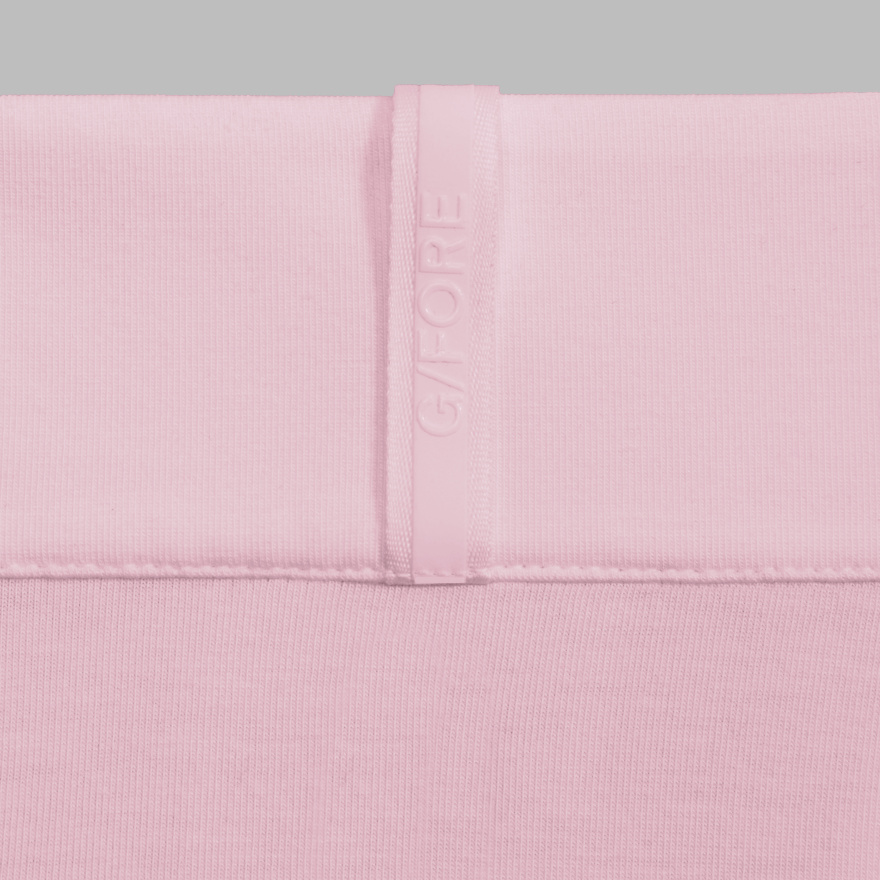SOFT TOUCH JERSEY 1/4 ZIP in Blush - Alternate Image 5