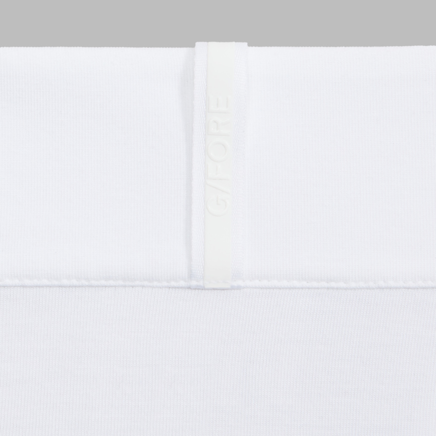 SOFT TOUCH JERSEY 1/4 ZIP in Snow - Alternate Image 4