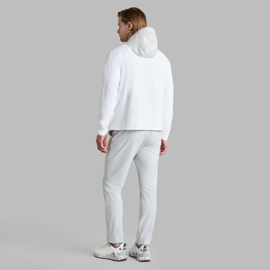 HYBRID 1/4 ZIP HOODED PULLOVER | MEN'S PULLOVERS & QUARTER-ZIPS