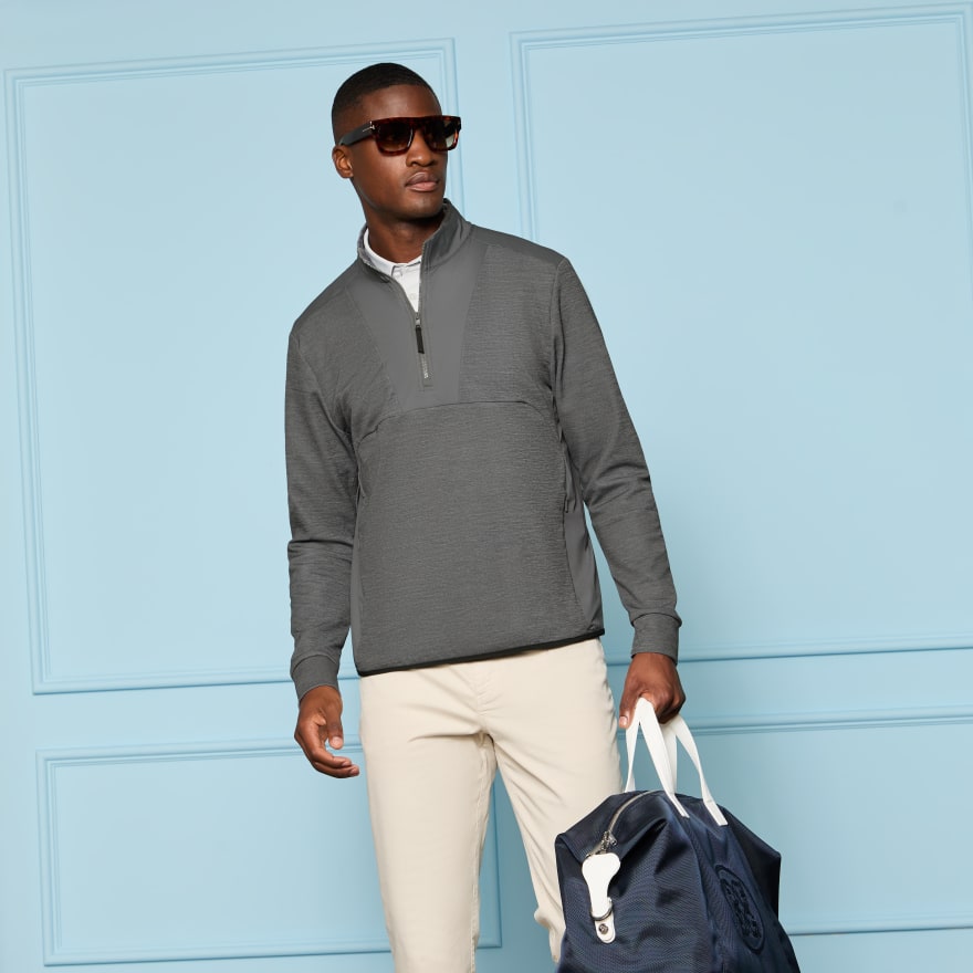 DOUBLE KNIT PULLOVER - Alternate Image 1