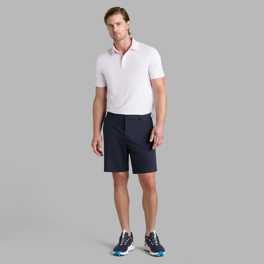 FEEDER STRIPE FINE TECH JERSEY POLO - Alternate Image 2