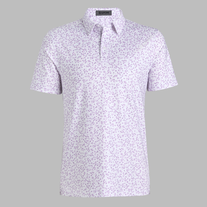 G/FORE Mens Garden Tech Polo ピンク XL GARDEN TECH JERSEY POLO | MEN'S POLO SHIRTS | G/FORE
