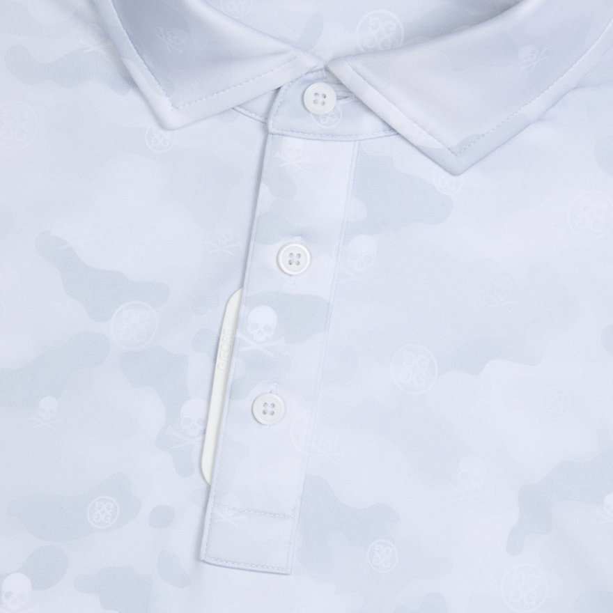 ICON CAMO TECH JERSEY POLO in Snow - Alternate Image 5