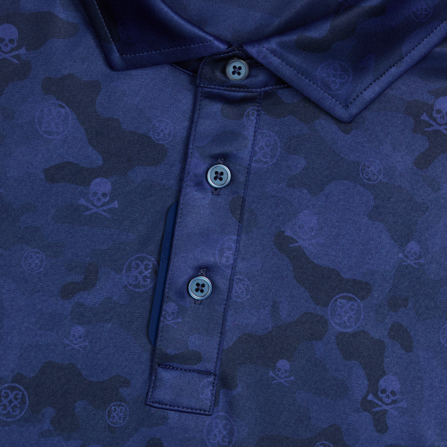 ICON CAMO TECH JERSEY POLO in Twilight - Alternate Image 4