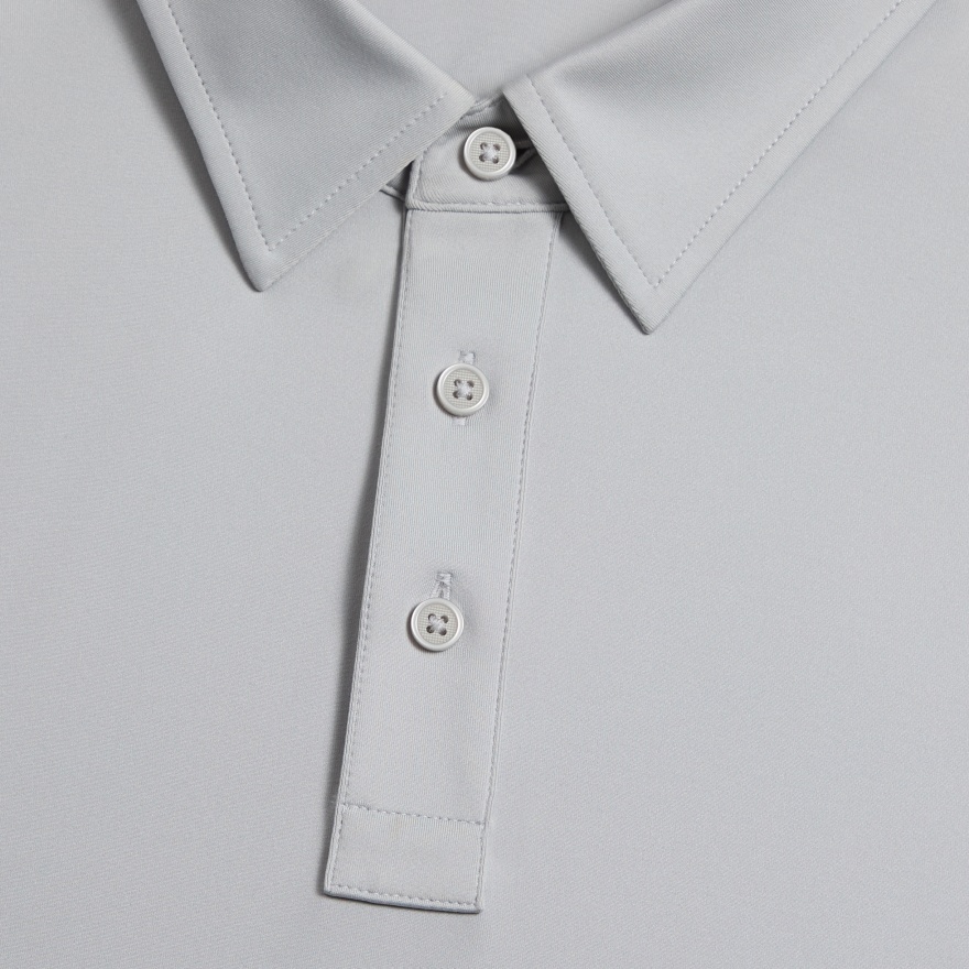 SOLID TECH JERSEY POLO in Nimbus - Alternate Image 4