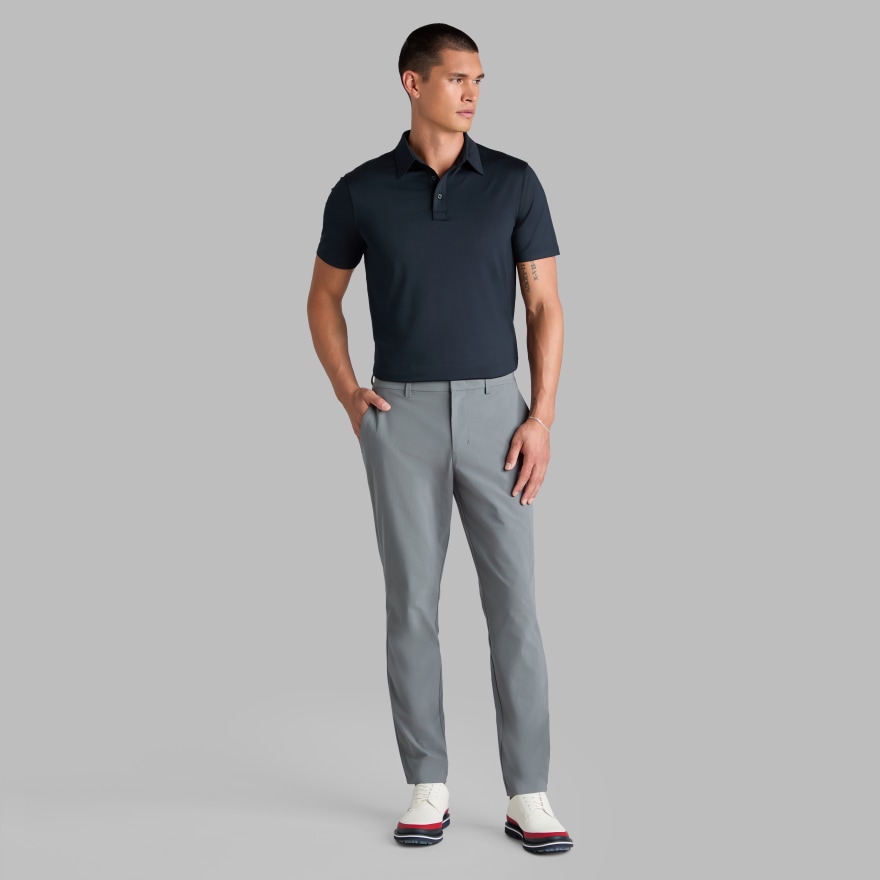 SOLID TECH JERSEY POLO in Onyx - Alternate Image 2