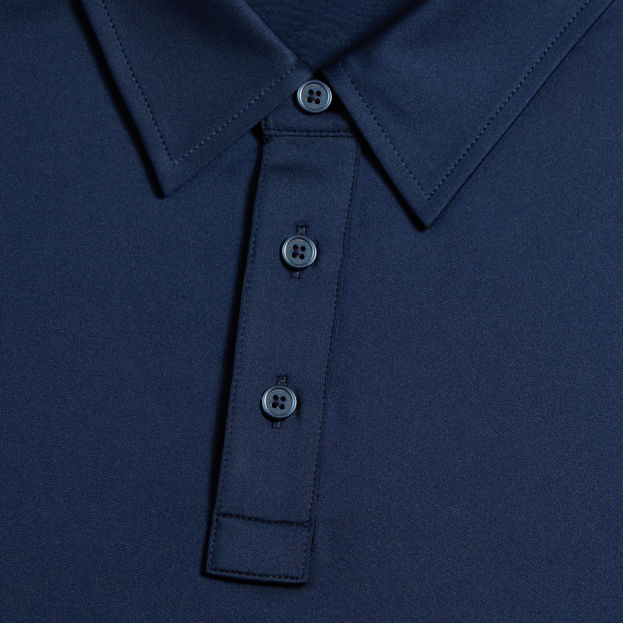 SOLID TECH JERSEY POLO in Twilight - Alternate Image 4