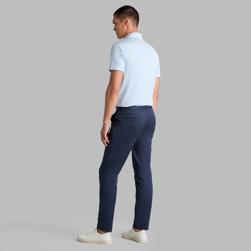 ALL PLAY STRIPE STRETCH KNIT POLO in BAJA - Alternate Image 2