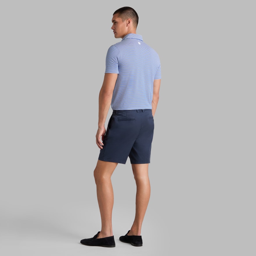 ALL PLAY STRIPE STRETCH KNIT POLO in Cobalt - Alternate Image 3
