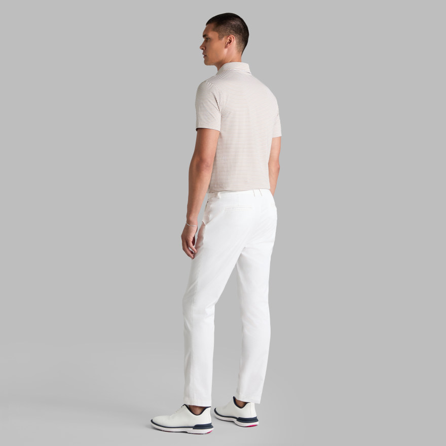 ALL PLAY STRIPE STRETCH KNIT POLO in DUNE - Alternate Image 3
