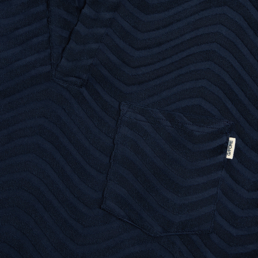 LTD RELEASE SWELL TERRY JACQUARD POLO in Twilight - Alternate Image 5