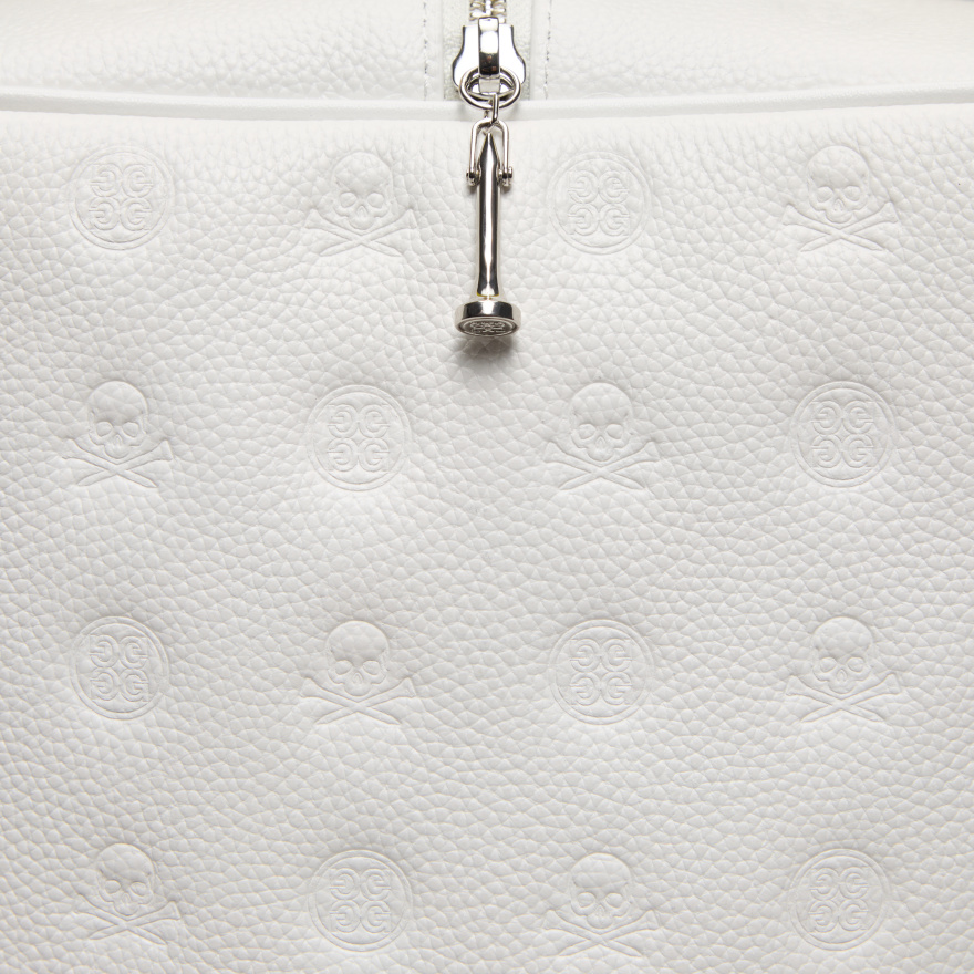EMBOSSED LEATHER GOLF SHOE BAG - Alternate Image 4