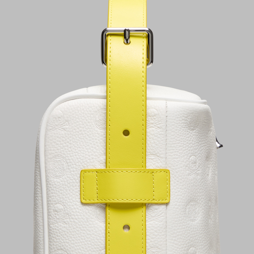 EMBOSSED LEATHER GOLF SHOE BAG - Alternate Image 5
