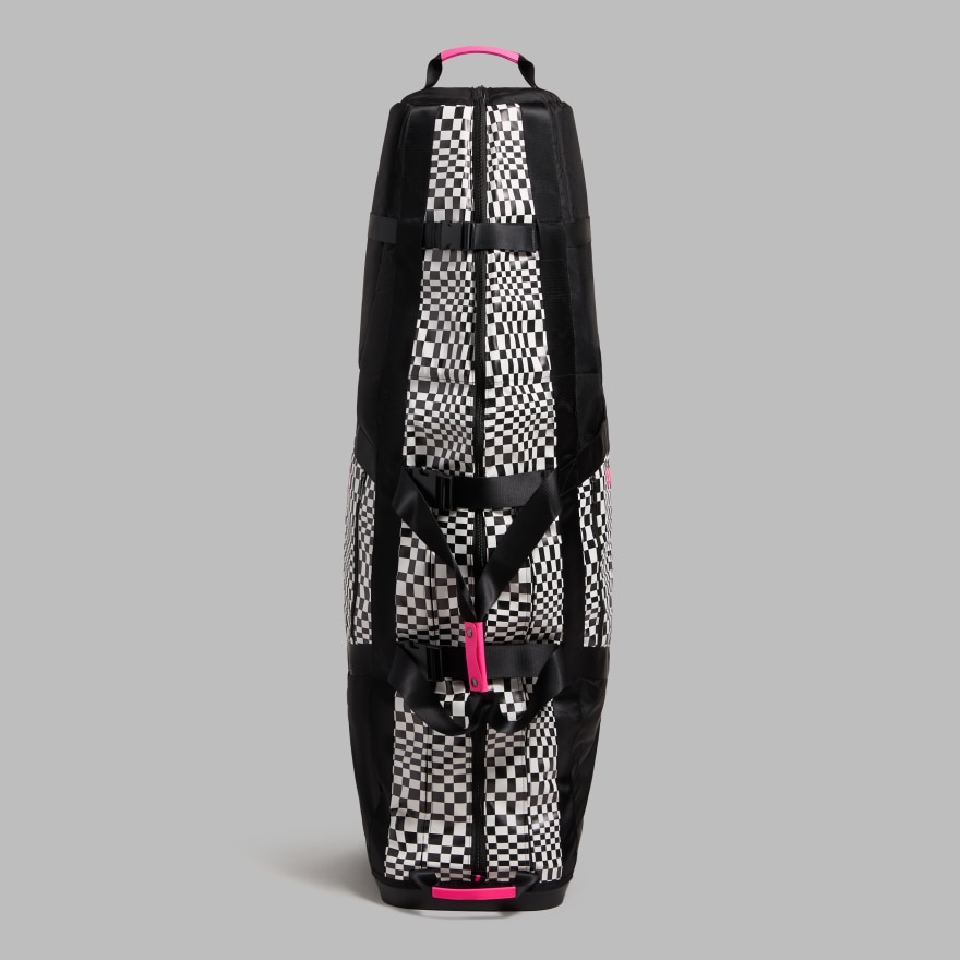 DISTORTED CHECK GOLF BAG TRAVEL CASE | ACCESSORIES FOR MEN AND