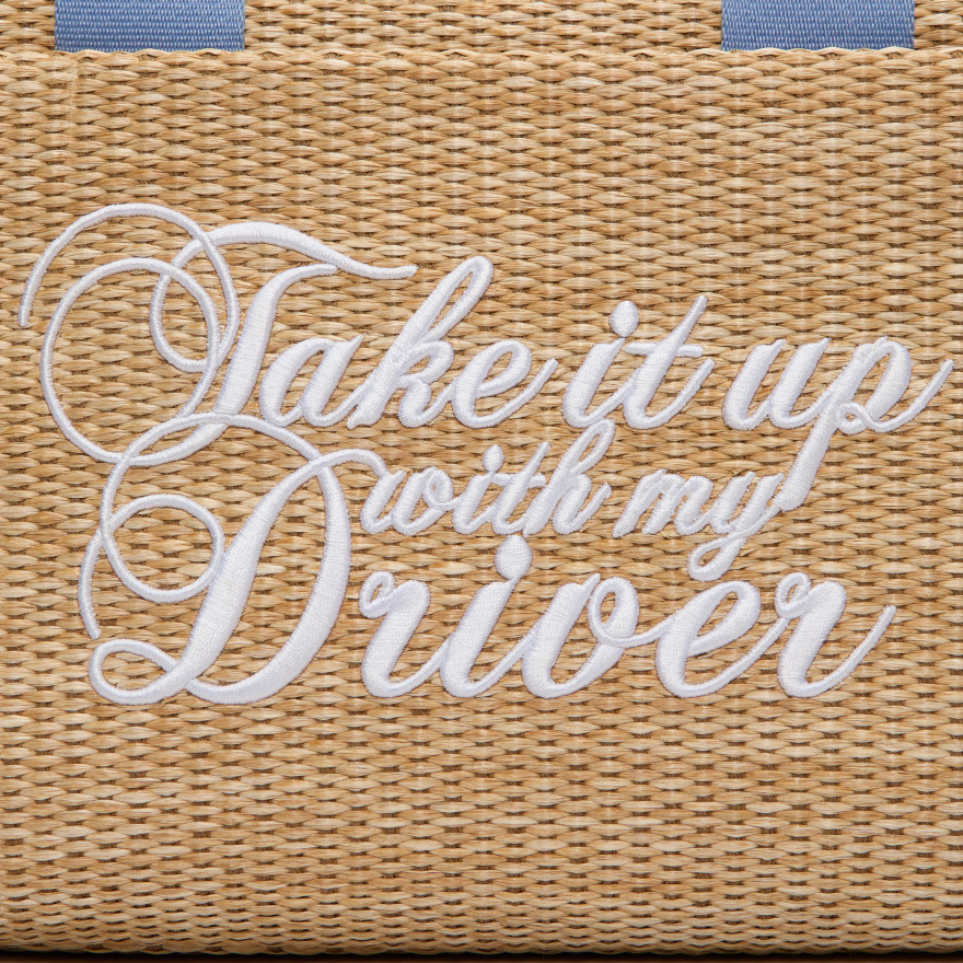 TAKE IT UP WITH MY DRIVER STRAW CART BAG - Alternate Image 3