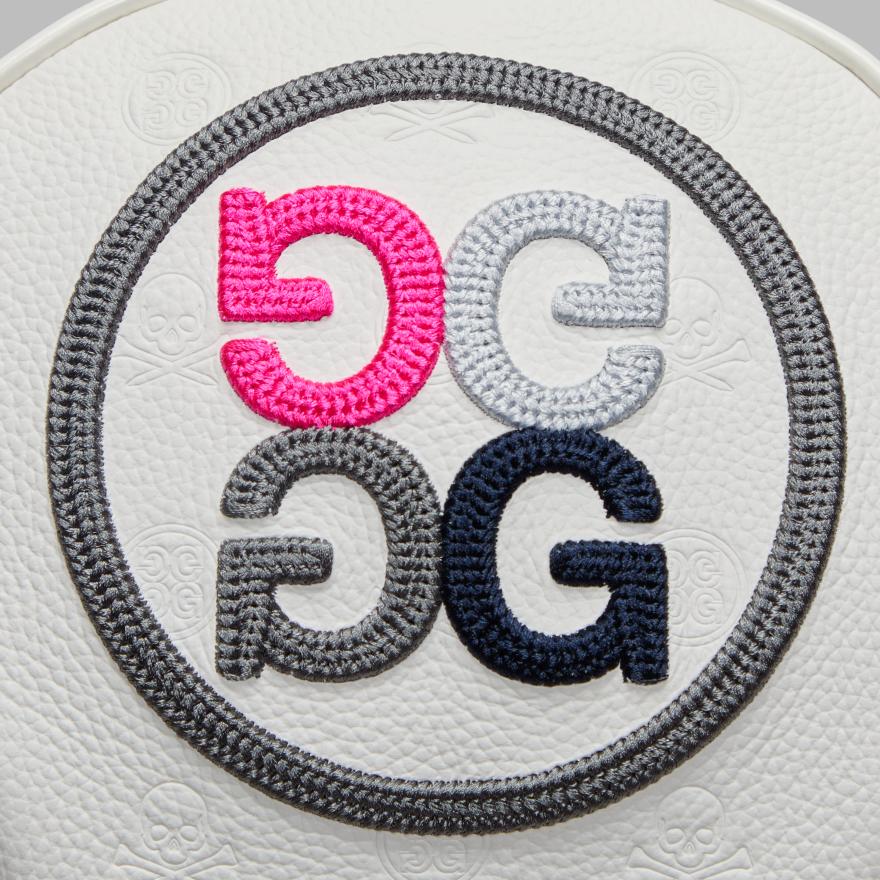 EMBOSSED SKULL & TEES DRIVER HEADCOVER | GOLF HEAD COVERS