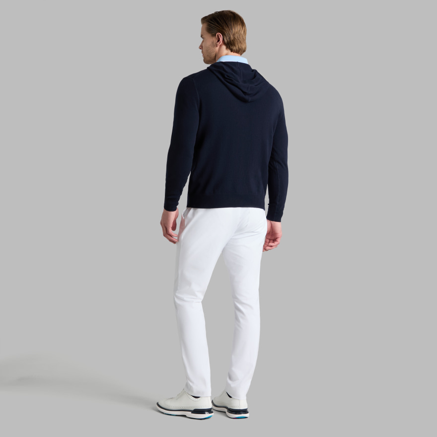 CASHMERE HOODED JUMPER in Twilight - Alternate Image 4
