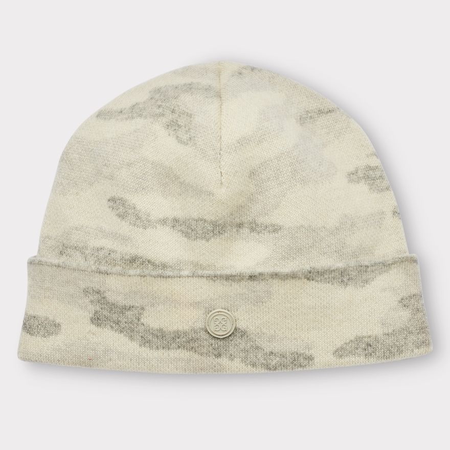 CAMO BEANIE in Snow - Alternate Image 1